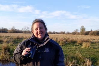 Becca at Woodwalton Fen by Andrew Chapman
