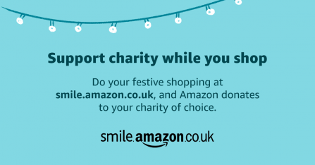 Support charity while you shop: smile.amazon.co.uk
