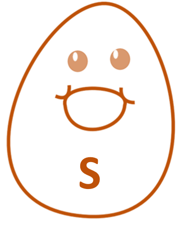 Orange S egg