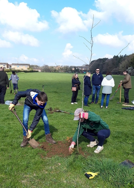 Youth Rangers Tree Planting