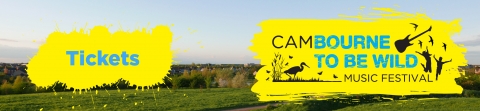Cambourne to be Wild 2020 ticket banner