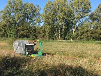 Softrack machine in action Woodston Ponds by Justin Tilley