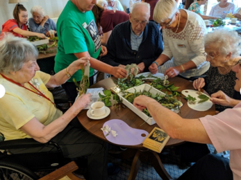 Care home visit by Rebekah O'Driscoll