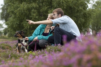 People and dog - Tom Marshall