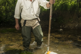 Invertebrate river survey