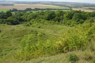 Totternhoe Knolls view credit. Henry Stanier