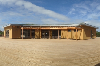 Nene Wetlands Visitor Centre by Katie King