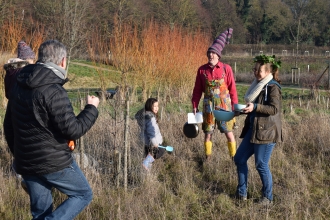 Wassail event Trumpington by Paul Wyer