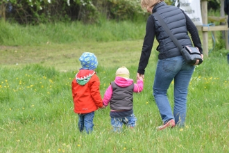 Children walking