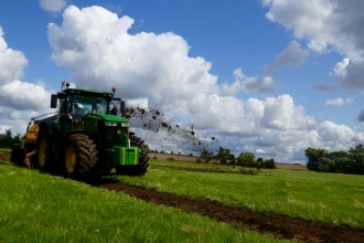 Rotary ditcher Nene Valley by Caroline Fitton