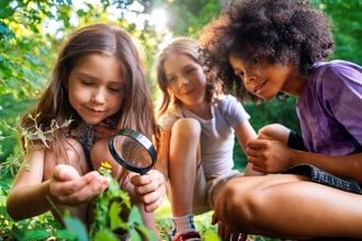 Smiley kids outdoors by pikisuperstar from Freepik..com