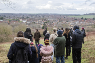 Bradgers Hill view over Luton by Holly Wilkinson