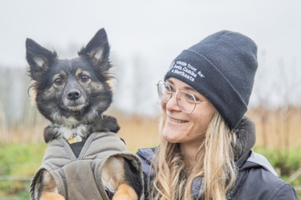 Woman & dog