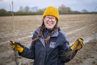 Muchwood tree planting day Rebecca Green