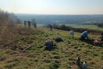 Volunteers at Warden Hill