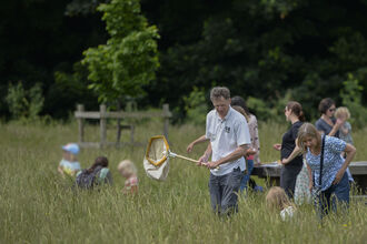 Emma and Family at Trumpington Meadows