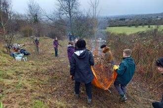 moving scrub around warden hill