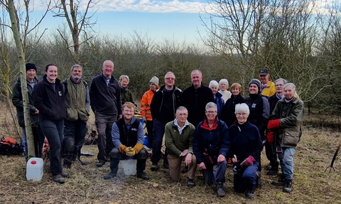 Strawberry Hill volunteers