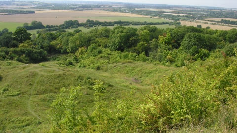 Totternhoe Knolls view credit. Henry Stanier