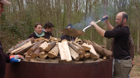 Charcoal Burning - The Wildlife Trust BCN