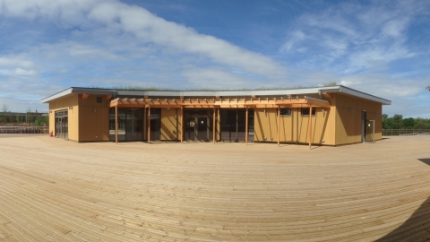 Nene Wetlands Visitor Centre by Katie King