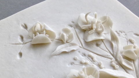 Porcelain sculpture