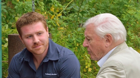 Joel Ashton and David Attenborough