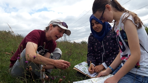 Youth Ranger surveying