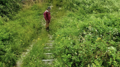 Walking Fleam Dyke Nik Shelton