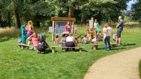 LB in arboretum