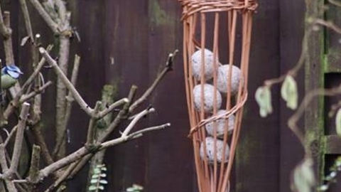 willow bird feeder