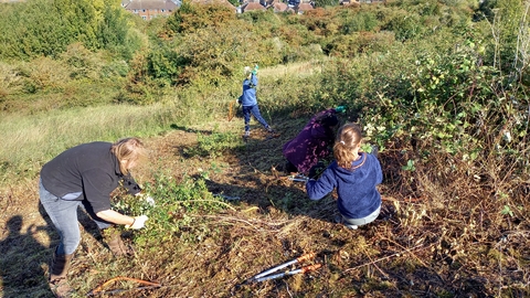 Youth Rangers at Blows Downs