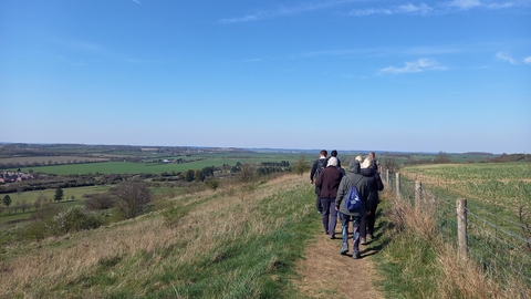 Walkers on Warden Hill