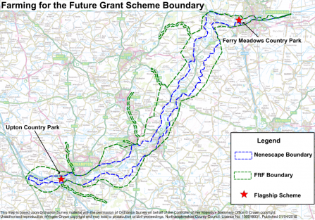 Farming for the Future project boundary