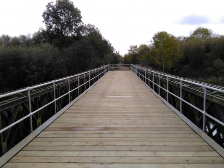 A view across the bridge