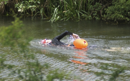 Wild Swimmer in the Nene