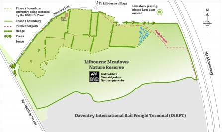 Lilbourne Meadows Map