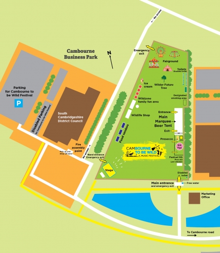 Festival Site Plan