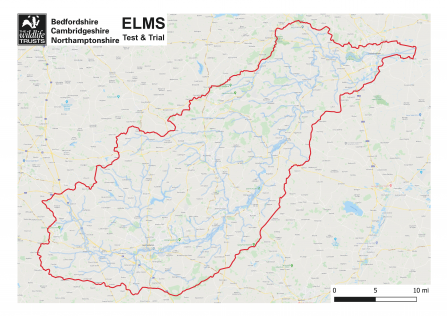 Upper Nene Valley Project Boundary 