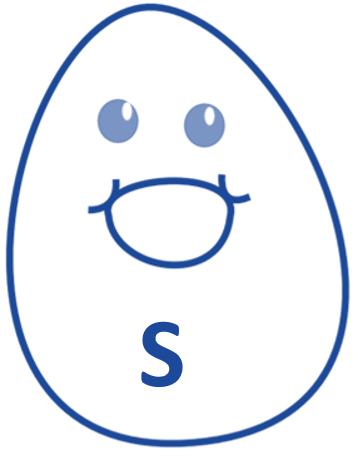 Blue S egg