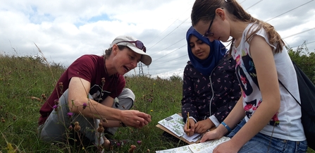 Youth Ranger surveying