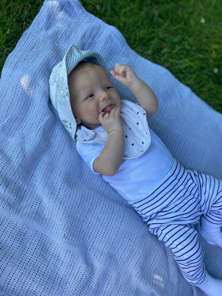 Arthur under the oak tree