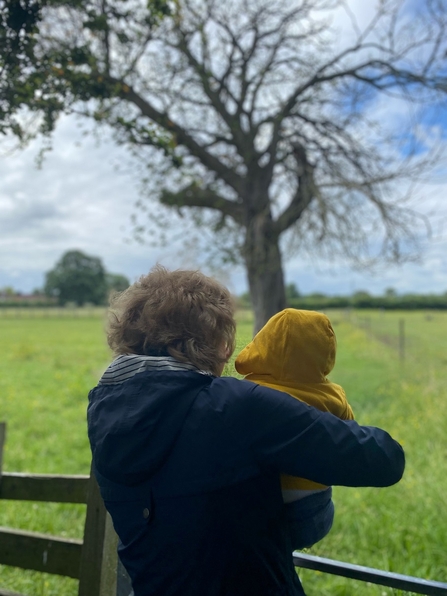 Arthur and his grandma 