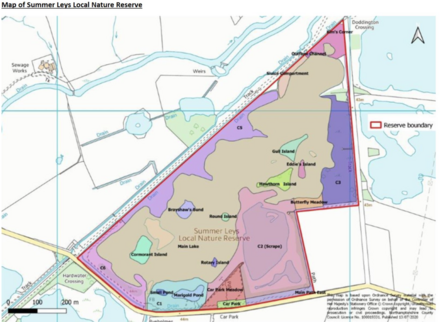 Summer Leys map