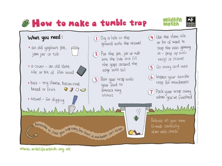 How to make a tumble trap