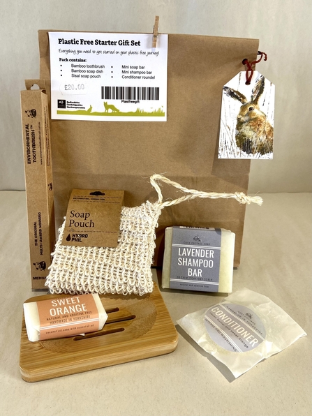 Plastic Free Bathroom Starter Gift Pack