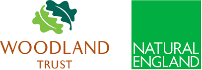 Ancient Woodland Inventory funder logos