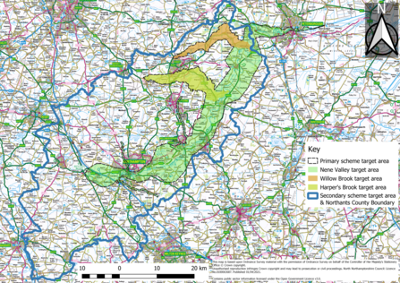 FftF v2.0 boundary and target areas