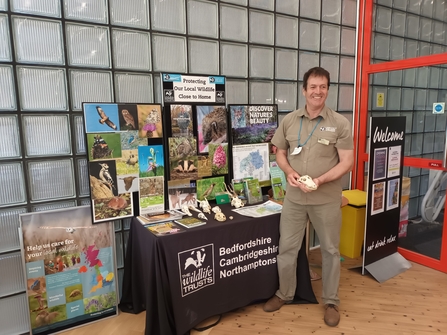 Paul and his membership stand at PA Consulting