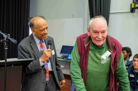 Sir Partha Dasgupta and Charles Turner